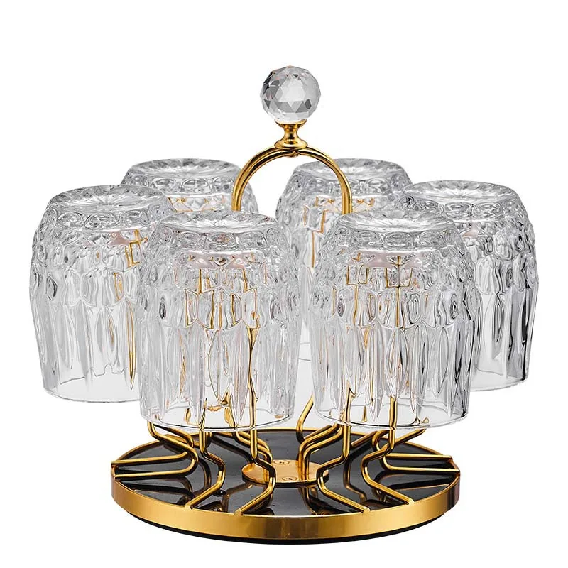 

European classical crystal glass wine bottle, foreign wine cup, beer cup, whisky glass set, spirit cup wine set