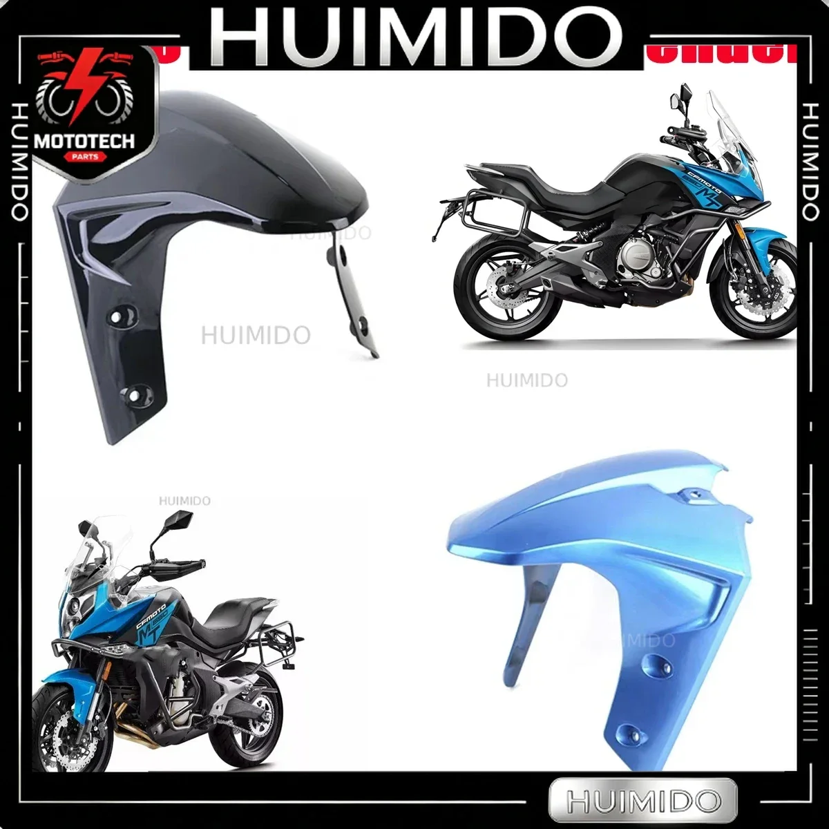 Motorcycle original factory front mudguard body 650-3 mud plate mud tile front water plate Fit For 650MT