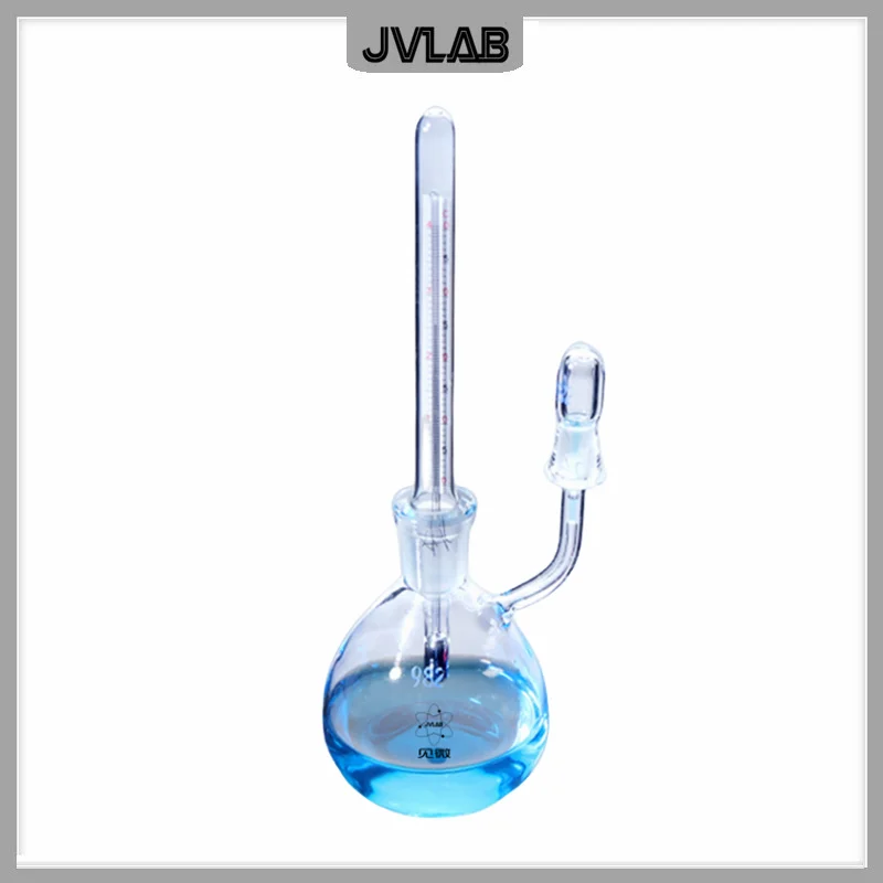 Glass Flask Attached Temperature Pycnometer Solid Pycnometer Li\'s Pycnometer 25ml 50ml