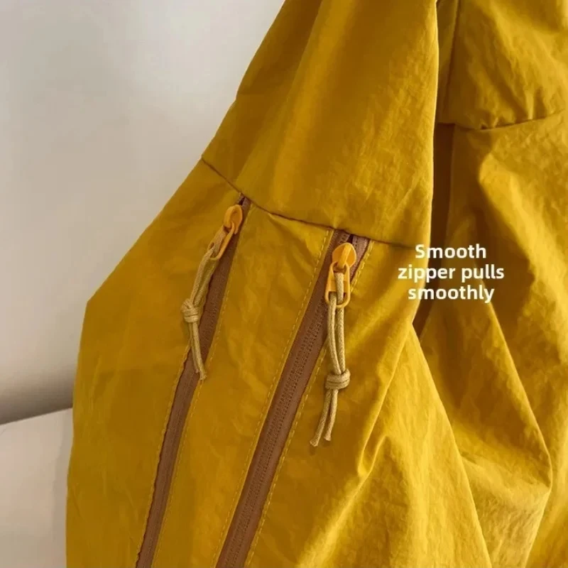 حقيبة قماش أصلية خفيفة للغاية حقيبة يد نسائية يابانية Sle سعة كبيرة مطوية لون نقي حقيبة يد للطالب