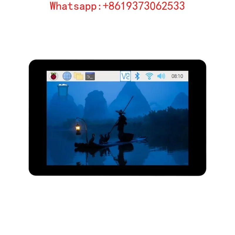 

3.5inch Capacitive Touch Display (F) for Raspberry Pi, IPS Panel 320*480 Resolution 5-point Touch Immersion Gold Process