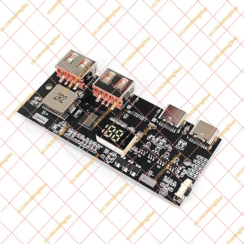 22.5W Fast Charging Power Bank DIY Module, 3.2V LiFePO4 Battery Protection Board, QC4.0 PD3.0 Quick Charge Circuit