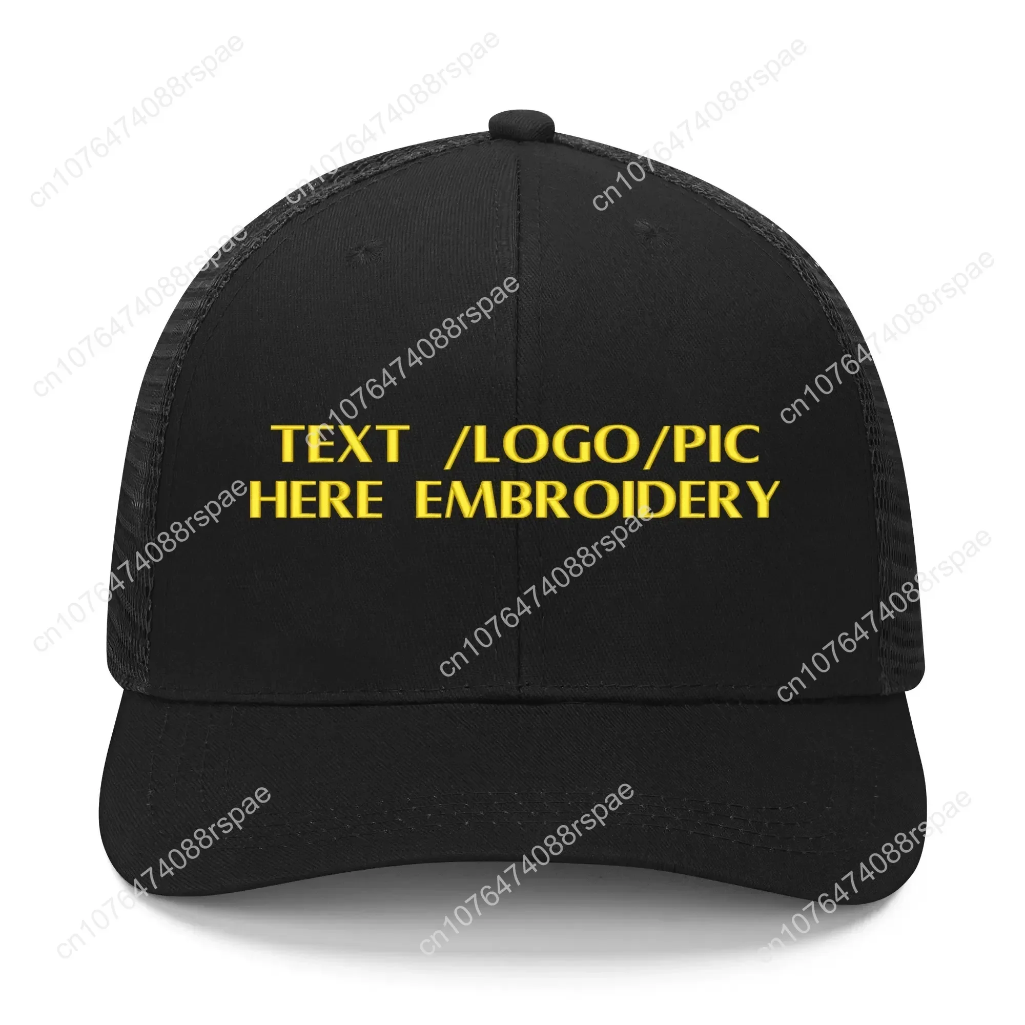 

Custom Embroidered Hat Mens Womens Sports Baseball Hats Hip Hop Breathable Summer Headwear Customized Made DIY Caps