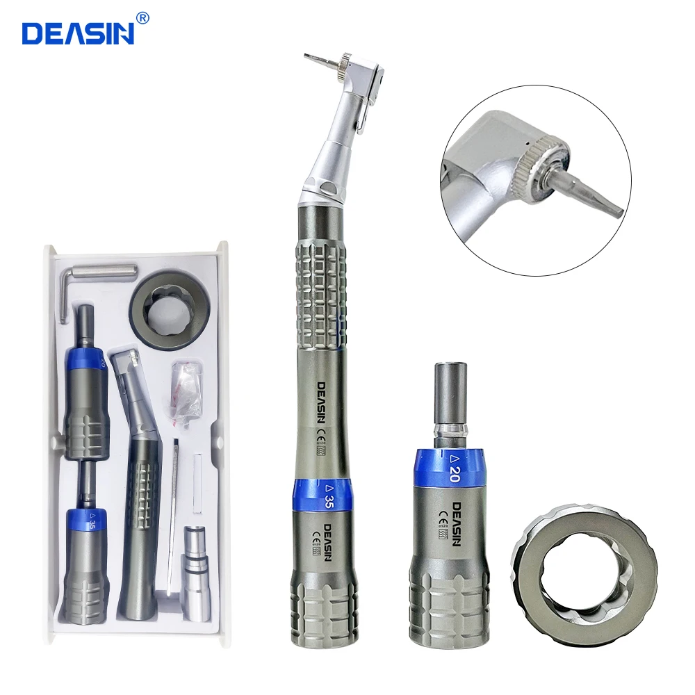 

DEASIN Dental Implant Wrench Torque contra angle Handpiece 20N/35N Dentist Tool Non-Slip Dentistry Orthodontics Instrument