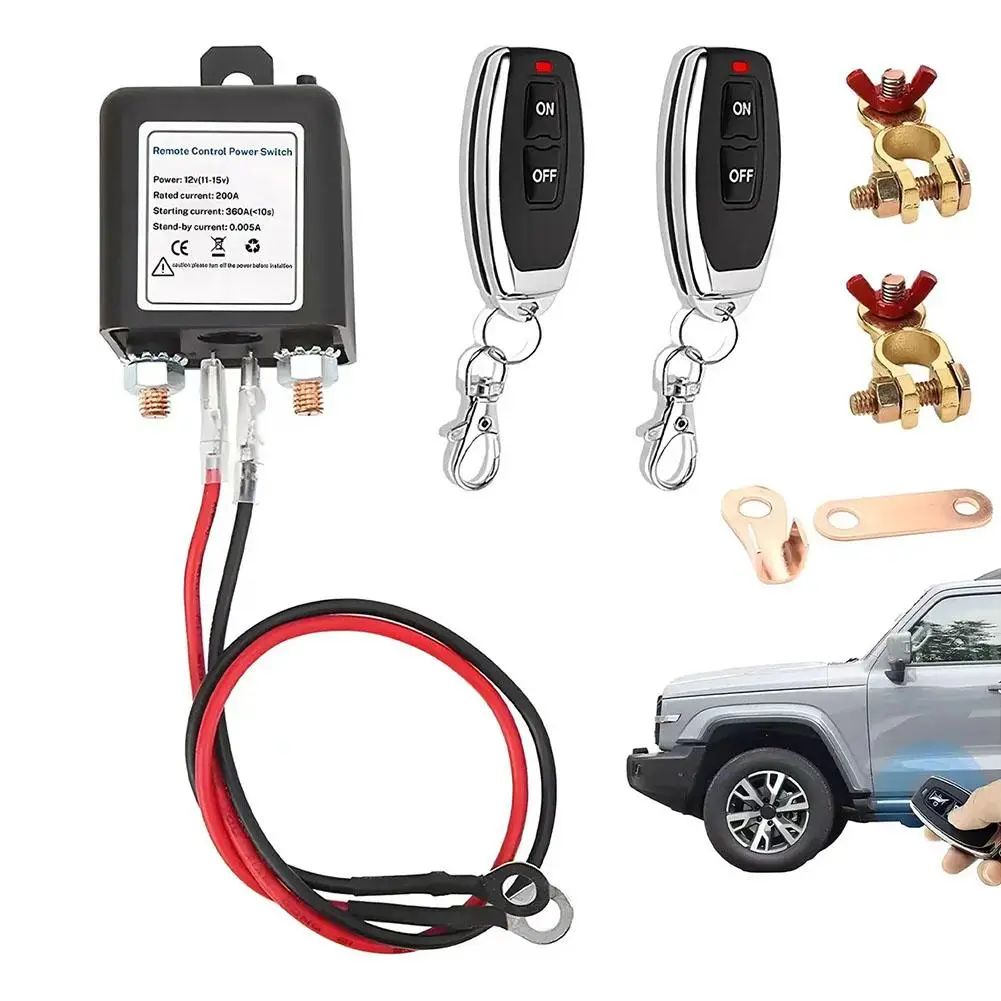 

Реле аккумулятора 12 В, двойной дистанционный автомобильный аккумулятор, отключение аккумулятора, противоугонный изолятор, отключение аккумулятора, Re G4U4