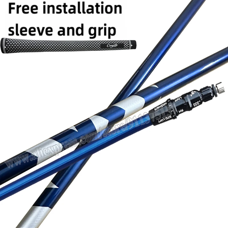 Golf Driver Shaft Men F V 5R Graphite Shaft Series Free Assembly Sleeve Golf Shaft+Golf Grip  Golf Accessories