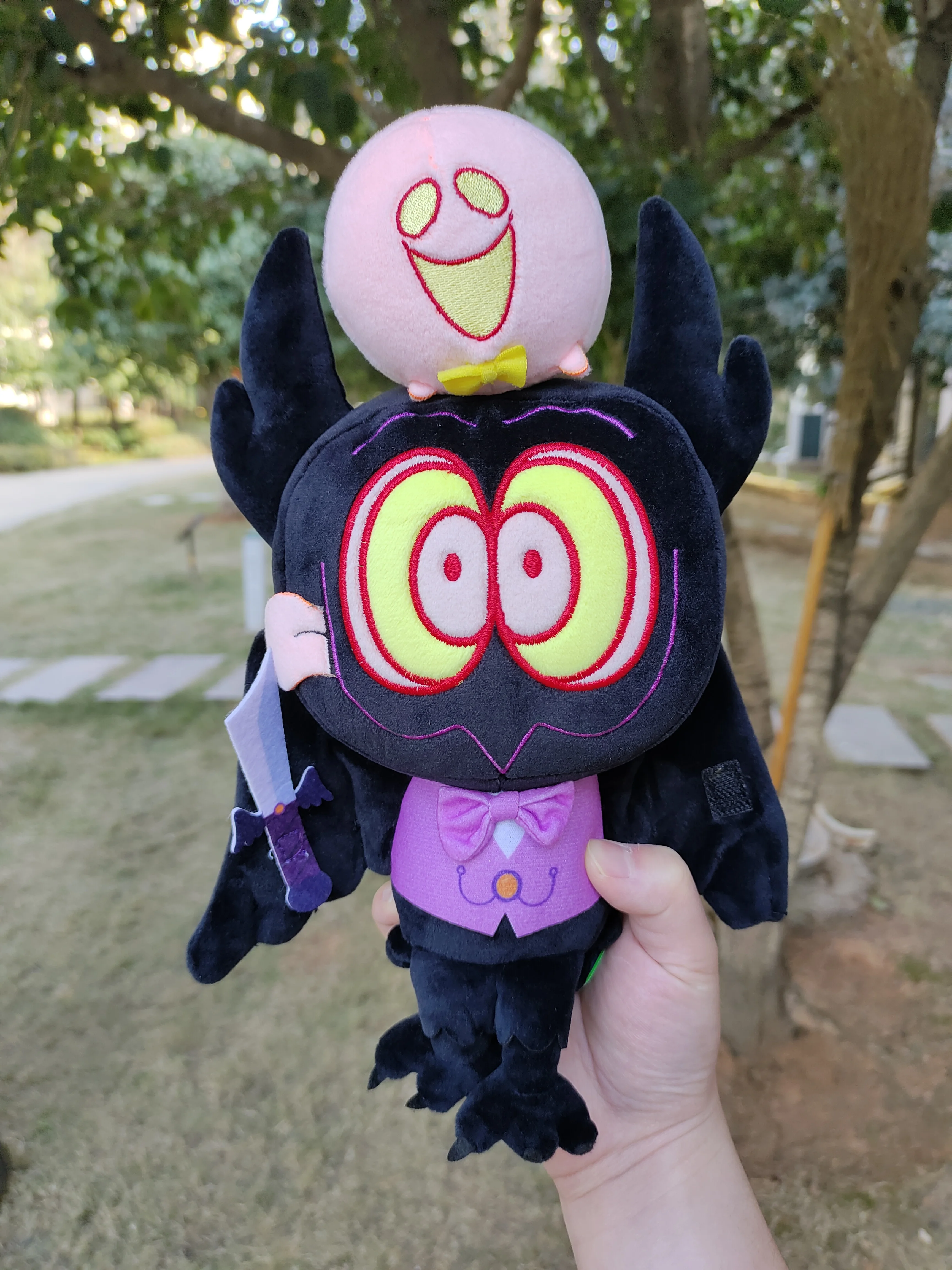 Makeship Barnaby The Ghost Owl GITD Plush