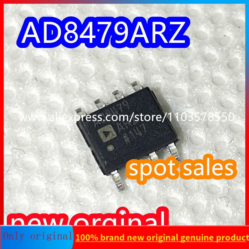 

5PCS AD8479ARZ AD8479 Differential amplifier chip SMT SOP8 brand new original AD8479AR