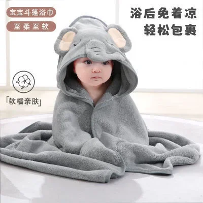 

Cartoon Baby Bath Towels Soft Newborn Hooded Towel Blanket Cute Toddler Bathrobe Warm Sleeping Swaddle Wrap for Boys Girls 2023