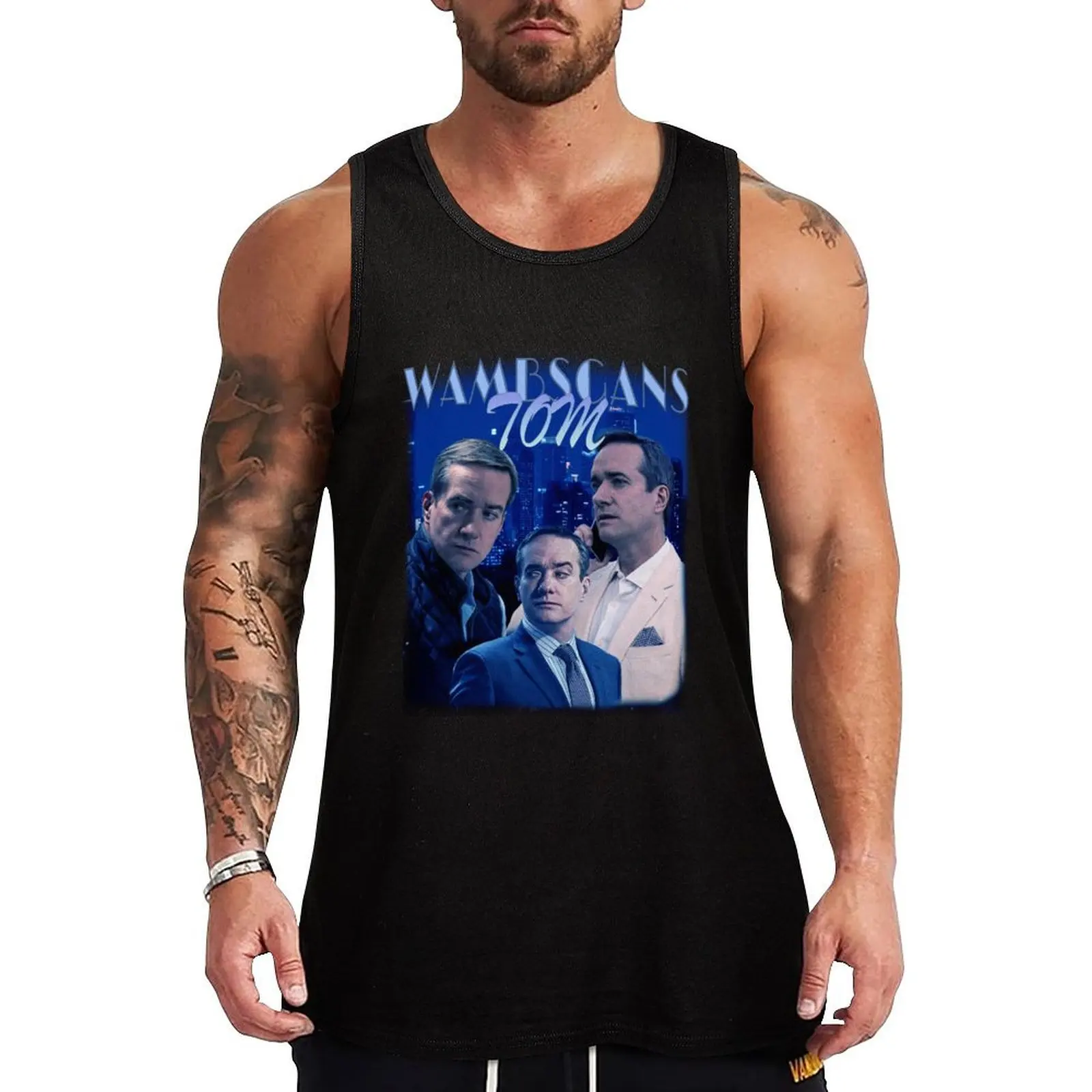 Tom Wambsgans Tank Top Gym clothes Sportswear for men Top summer