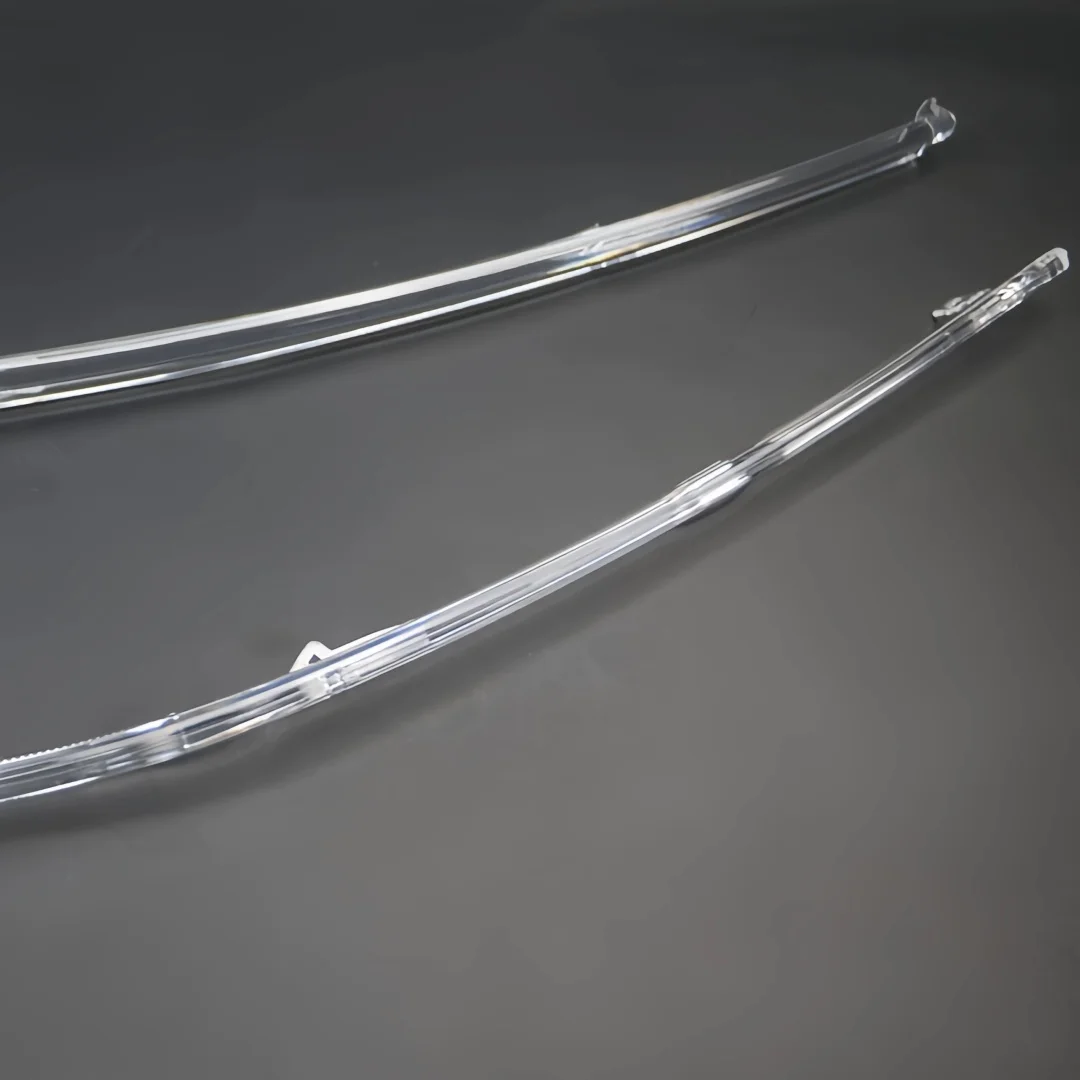 NEW Full LED Headlight Light Guide Tube DRL Fiber Acrylic tube For VW ID4 ID.4 2021 2022 2023 2024 detail image 2