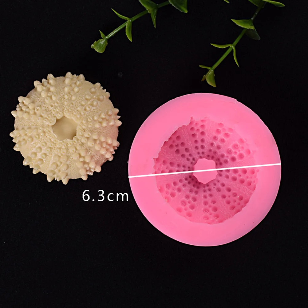 

6Pcs Ocean Series Seashell Pearl Silicone Mold Food Safe Cake Baking Mold Biscuit Jelly Fondant Chocolate Tool