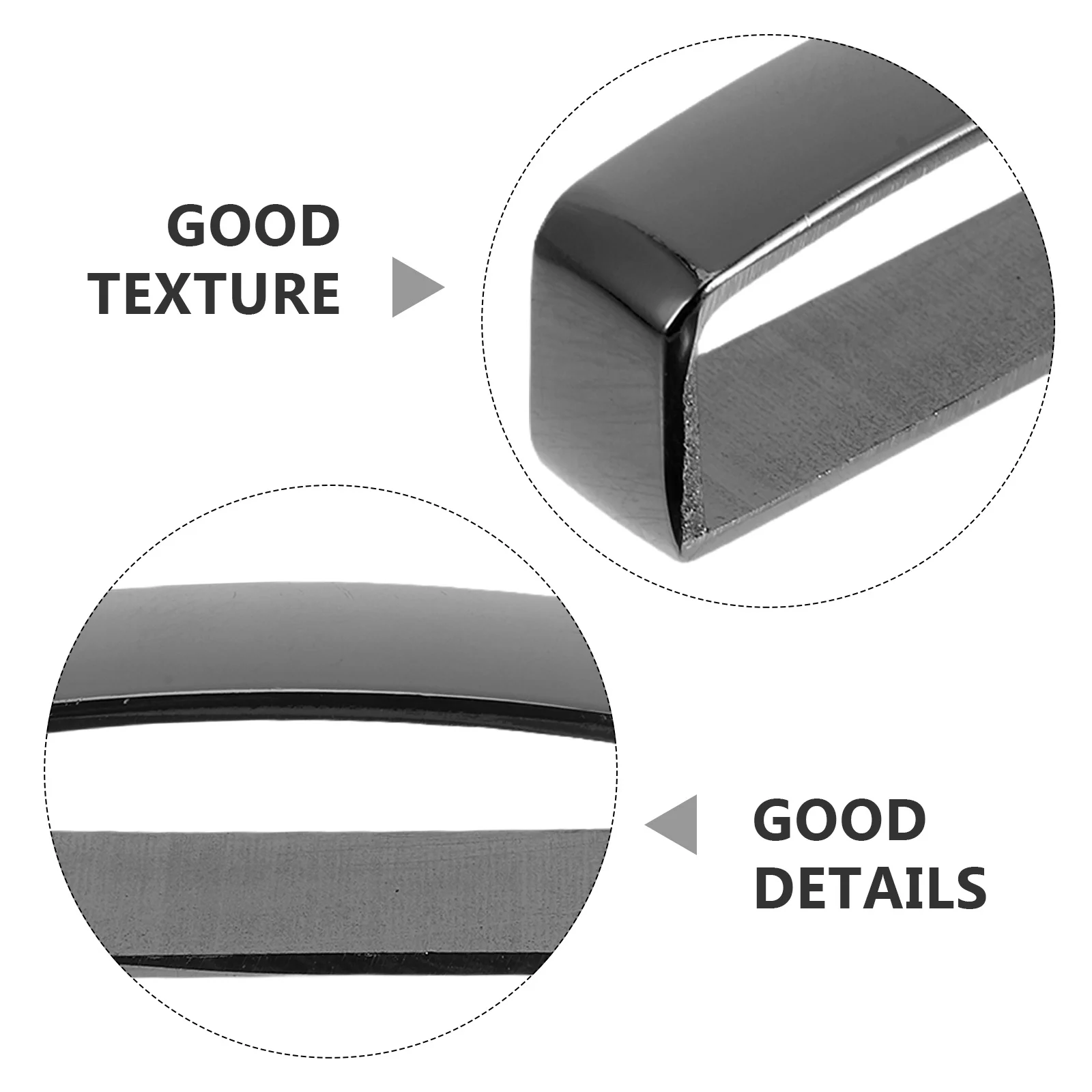 3 قطعة سبائك الزنك حزام مشبك اكسسوارات حزام رجالي الحلقات حفظة استبدال المضادة للانزلاق السحابة حلقة مشبك اتصال