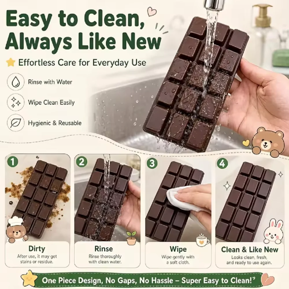 1PC Chocolate Squeeze Squishy Sensory Fidget for Stress Relief Anti-Anxiety Hand Relaxation Gift