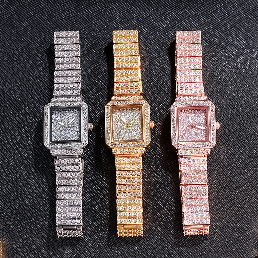 

2023 Reloj Mujer Luxury Diamond Ladies Watch For Women Quartz Wristwatch Relogio Feminino Cadeau Femme Ofertas Con Envio Gratis