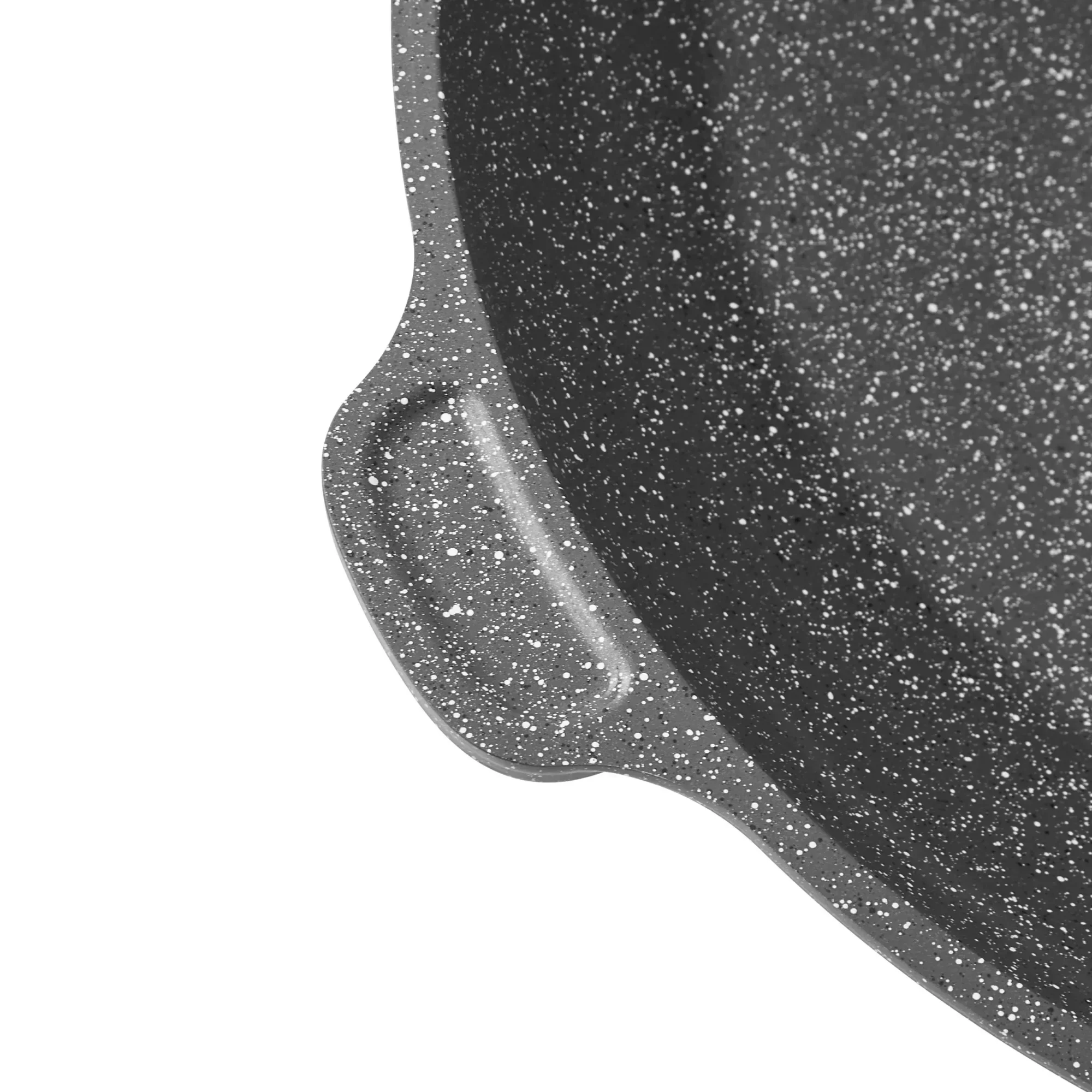 Cast Aluminum 14-Inch Wok, Charcoal Speckle