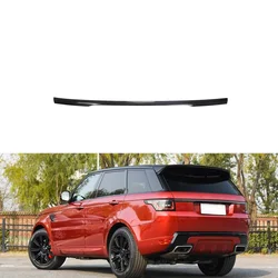 Dry Carbon Fiber L494 Rear Door Wing Spoiler Trim Moulding Cover for Land Rover Range Rover Sport Utility 4-Door 2014-2020