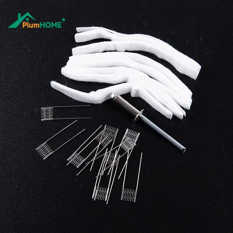 DIY Tool Rebuild Kit Mesh Coil Resistance Wire 0.6/0.8/1.0/1.2ohm For Nautilus Film AVP