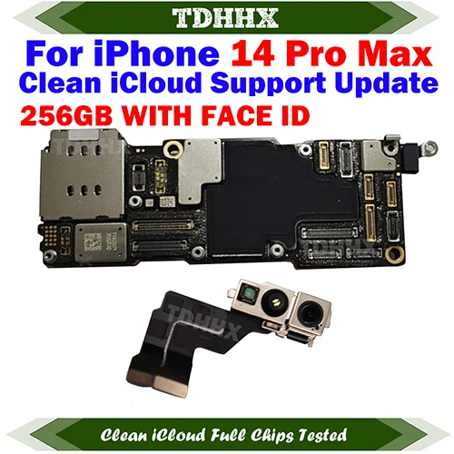 IPhone 14 Pro Max用の本物のロック解除されたマザーボード,完全に