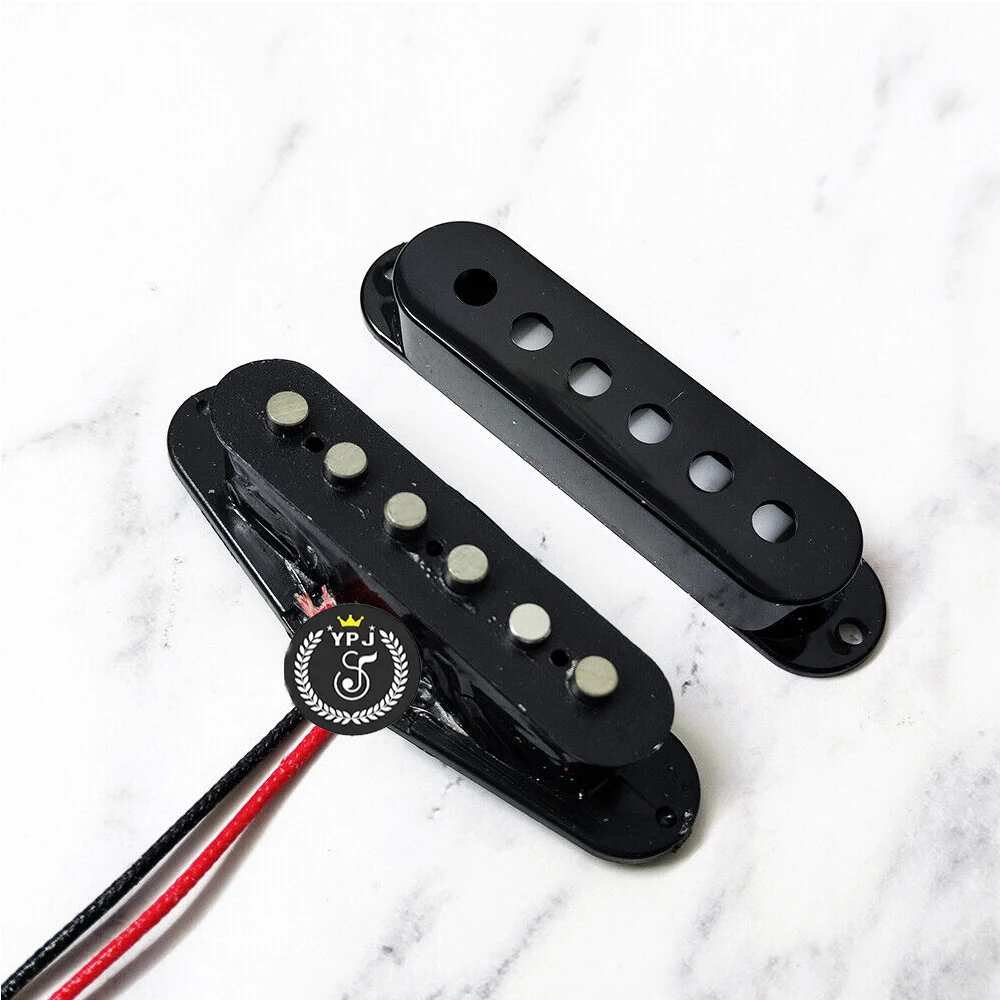 For Fenderr ST Electric Guitar Pickups SSS Single Coil Alnico 5 Vintage Staggered Pickup Set Neck/Middle/Bridge Guitars Parts