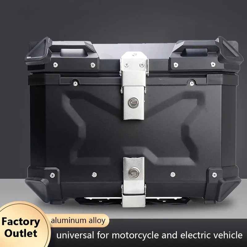 Factory Hot Selling 45L 55L 65L 80L 100L Aluminum Motorcycle Box Moto Top Case Rear Storage Lage Trunk For  R1200GS LC R1250GS F