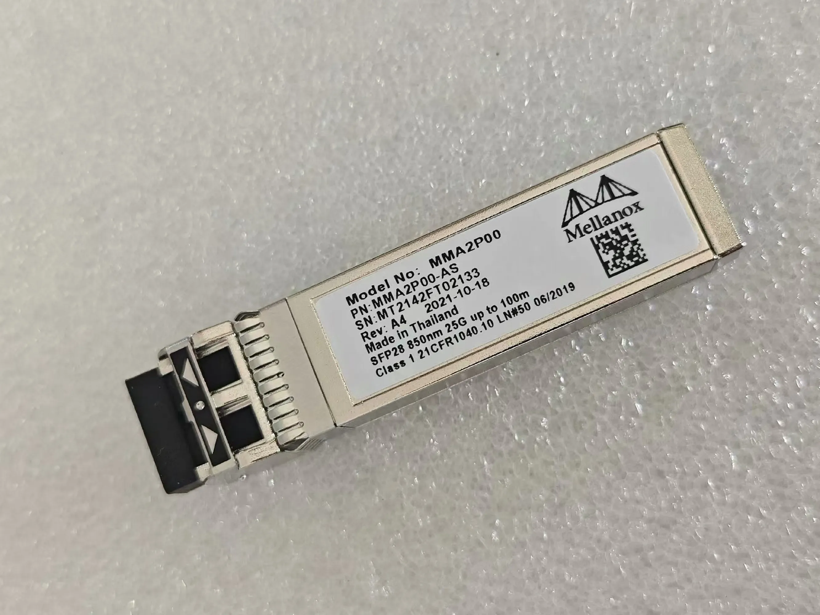 

25GB SFP Optical Fiber MMA2P00 MMA2P00-AS SFP28 850NM 25G Mellanox Transceiver SFP