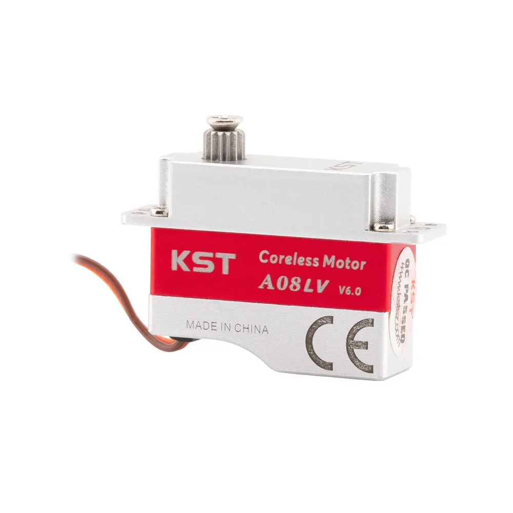 KST A08 LV V6.0 2.0Kgf.cm 0.15sek Dual-Kugellager Mikro-Kernlos Digital 1S Servo für DLG F3K Segelflugzeuge – Detail 7