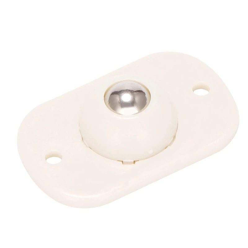 New 20 Pcs Self Adhesive Swivel Caster Stainless Steel Mini Paste Universal Wheel Universal Wheel 360 Degree Rotation Pulley