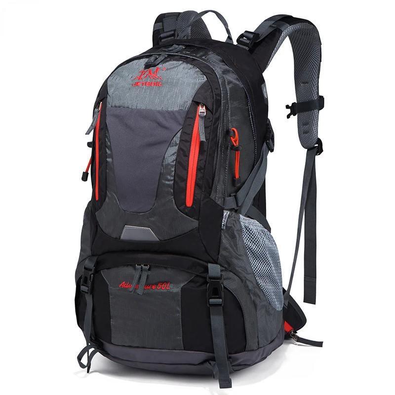 Zaino per sport all\'aria aperta Chikage 50L borse da esterno zaino da uomo borsa da trekking di grande capacità