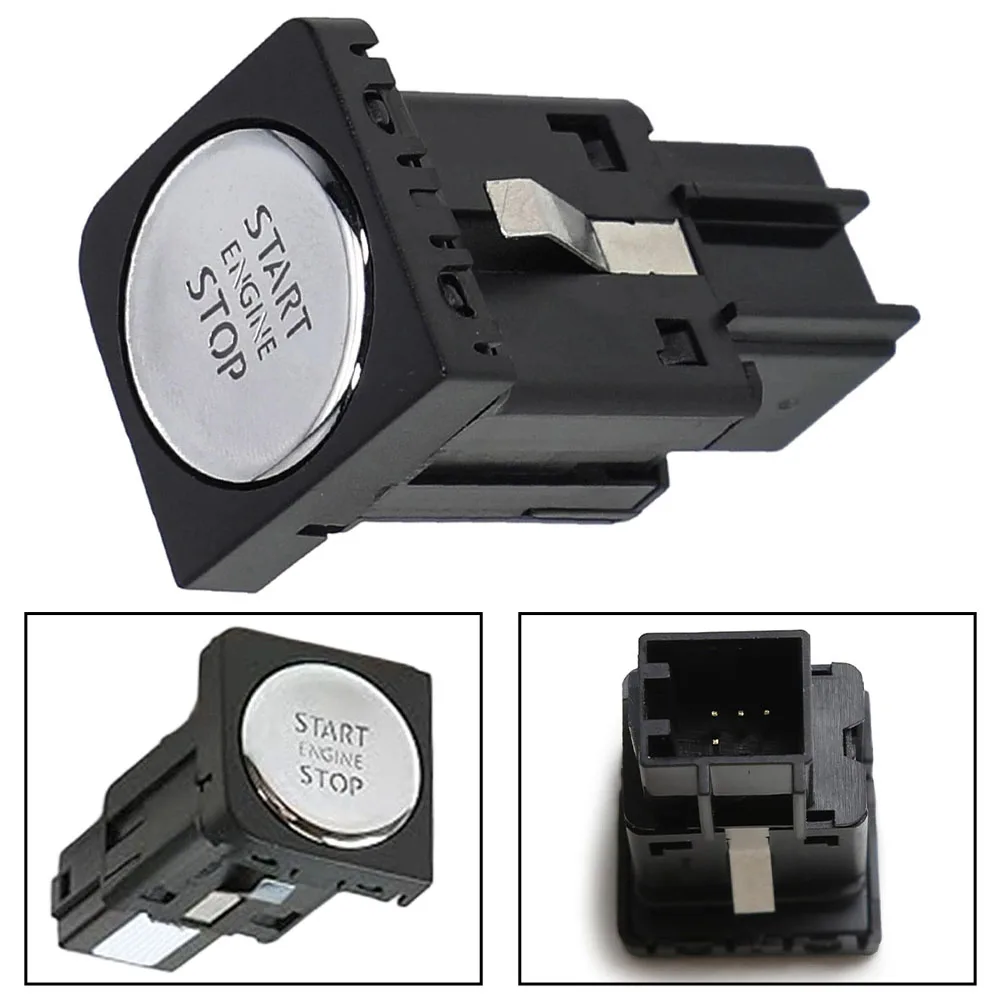 

Car Engine Ignition Start Stop Switch Button ForJetta 2011-2017 16D959839 5C7959839B Automobiles Spare Parts Accessories