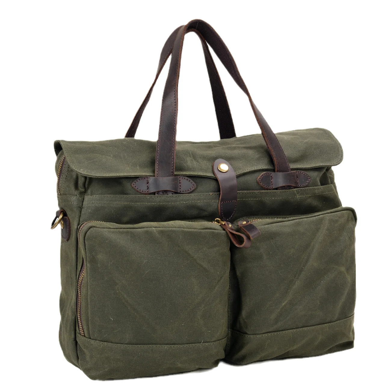 Leisure business Briefcase travel canvas bag fashion large capacity Briefcase portable messenger bag