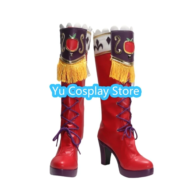 Yu Cosplay Store Scarpe cosplay miele di ghiaccio Scarpe cosplay anime Stivali Costumi di Halloween Puntelli