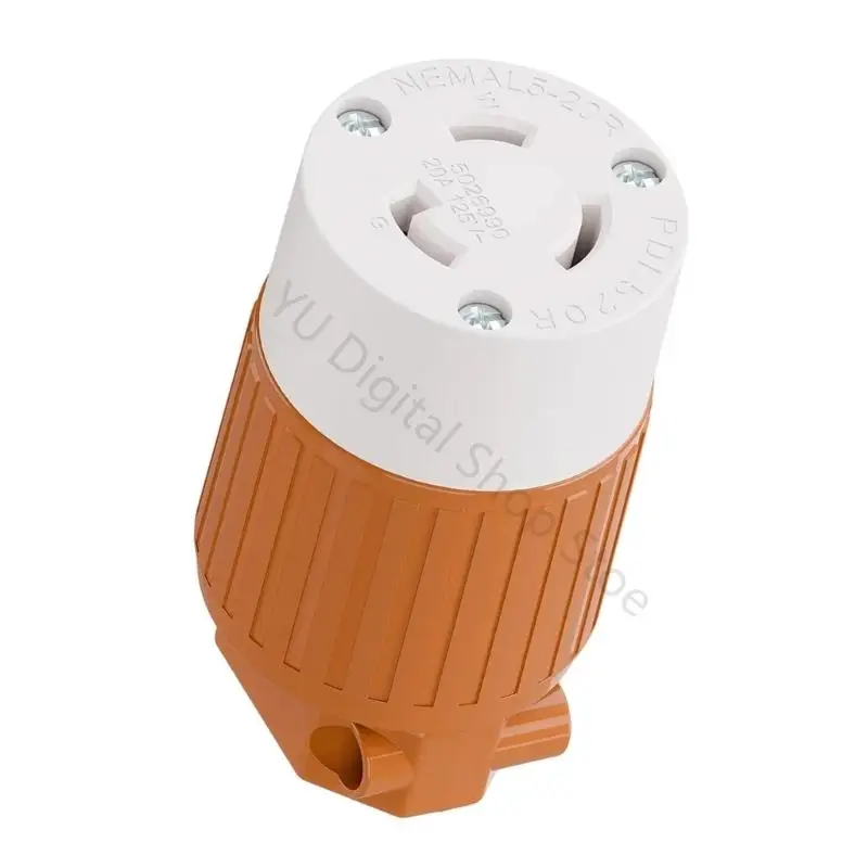 96BA L5-20R Verriegelungsstecker Industrielle Steckdose 20A 125 V Generator Twist Lock Stecker Adapter Für Heavy Duty Ausrüstung – Detail 3