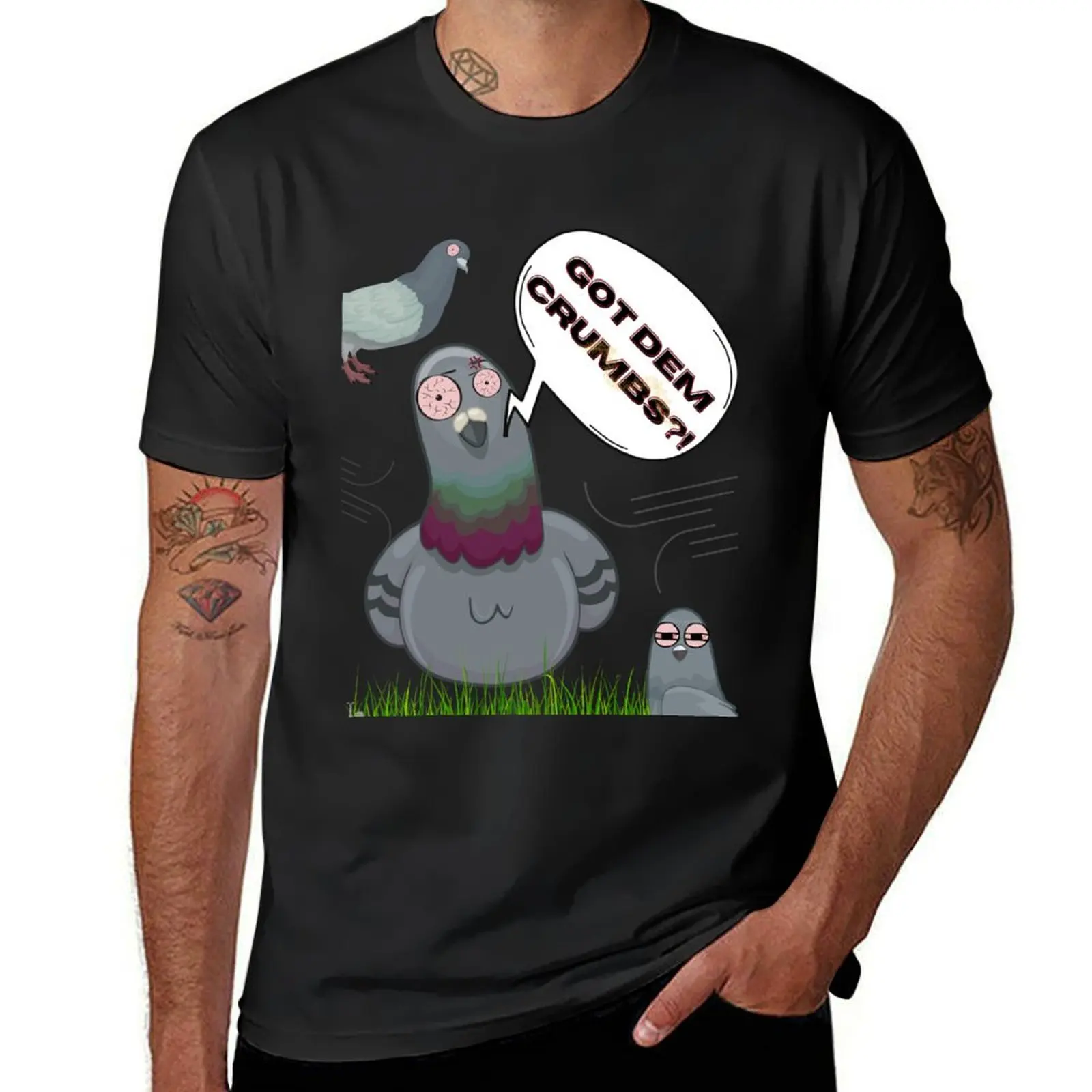 

Crumbs ! - Funny Text T-Shirt summer clothes kawaii clothes valentines boutique clothes custom t shirt t shirt men