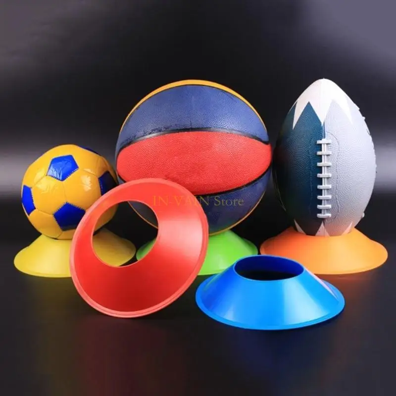 

M5TC 6Pcs Basketball Base Pedestal Simple Ball Stand Holder Sports Ball Display Stand