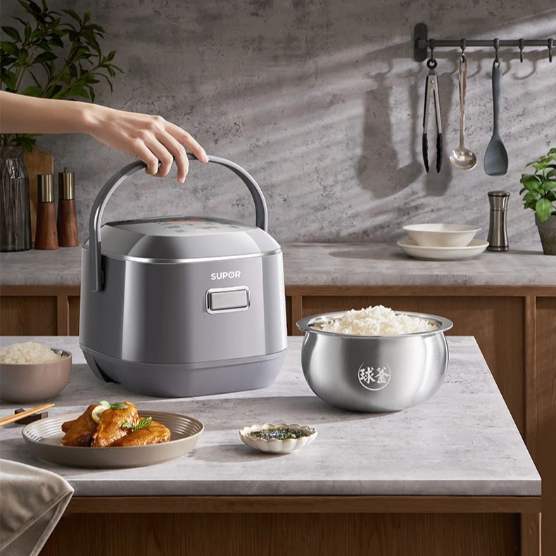 Supor uncoated rice cooker small household new stainless steel ball kettle liner pot