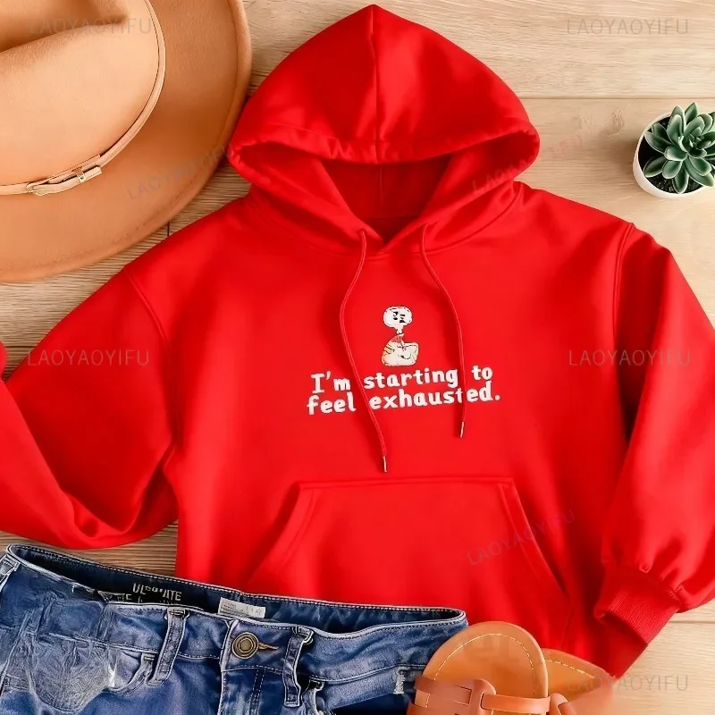 Divertida ropa de mujer Stardew sudadera Stardew Valley Sleepy Chicken suéter muy Simple estilo jersey de cuello redondo Sudadera con capucha