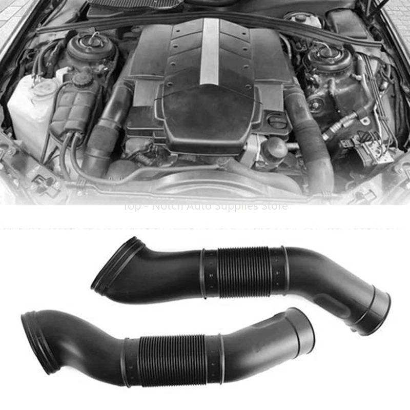 

1Pair Car Air Duct Intake Hose For Mercedes Benz W215 W220 S430 S55 AMG CL500 CLA250 GLA45 A1130941182 A1130941282