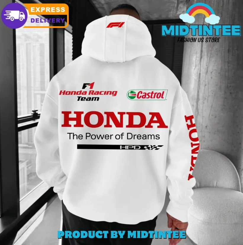 

New Hoodie Honda Printed Logo Printed Autumn and Winter Men's and Women's Universal Street Clothing Casual Hoodie Motorcycle