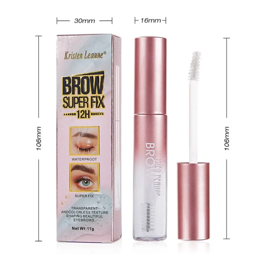 Eyebloggwarn Gel pour les sourcils, Maquillage transparent, Imperméable, Longue durée, Haute qualité