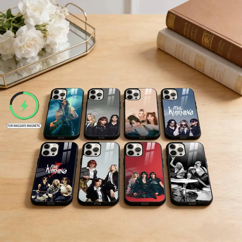 

T-The Band W-Warning Phone Case For iPhone17,16,15,14,13,12,11 Plus,Pro Max Magnetic For Magsafe Wireless Charging