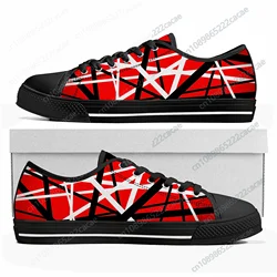 Van Evh 1984 Stripes Halen Low Top High Quality Sneakers Mens Women Teenager Canvas Sneaker 5105 Casual Couple Shoes Custom Shoe