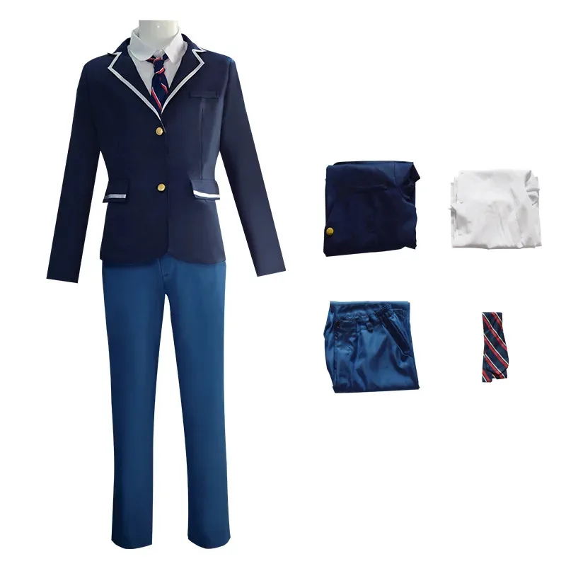 Shinonome Akito Aoyagi Toya أزياء تنكرية شعر مستعار أنيمي مشروع Sekai الملونة المرحلة فاز الآكل سيئة فرقة الزي الرسمي للحفلات