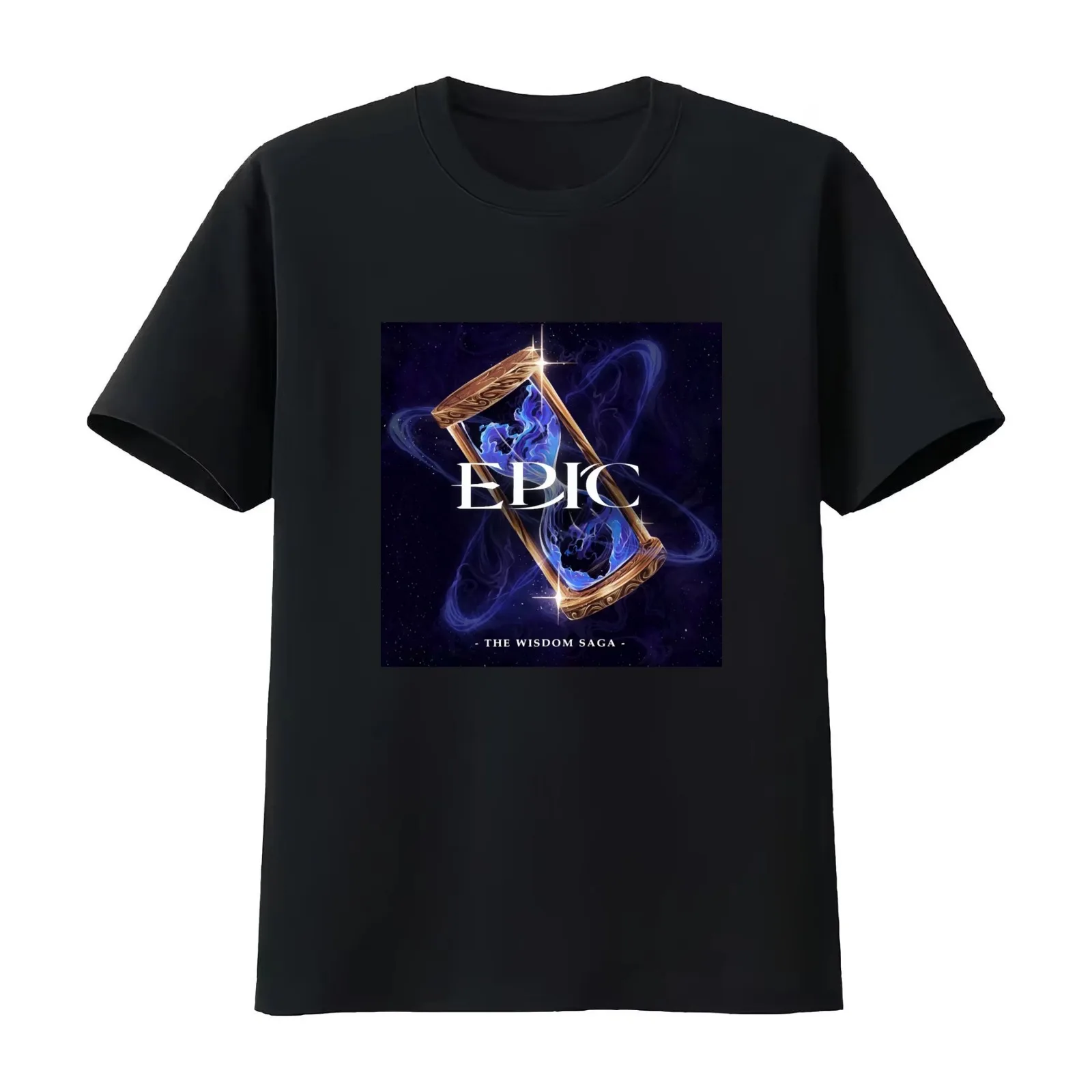 Epic the Musical The Wisdom Saga T-Shirt Summer Casual Cotton Tee Oversized Streetwear Tops Vintage Graphic Print