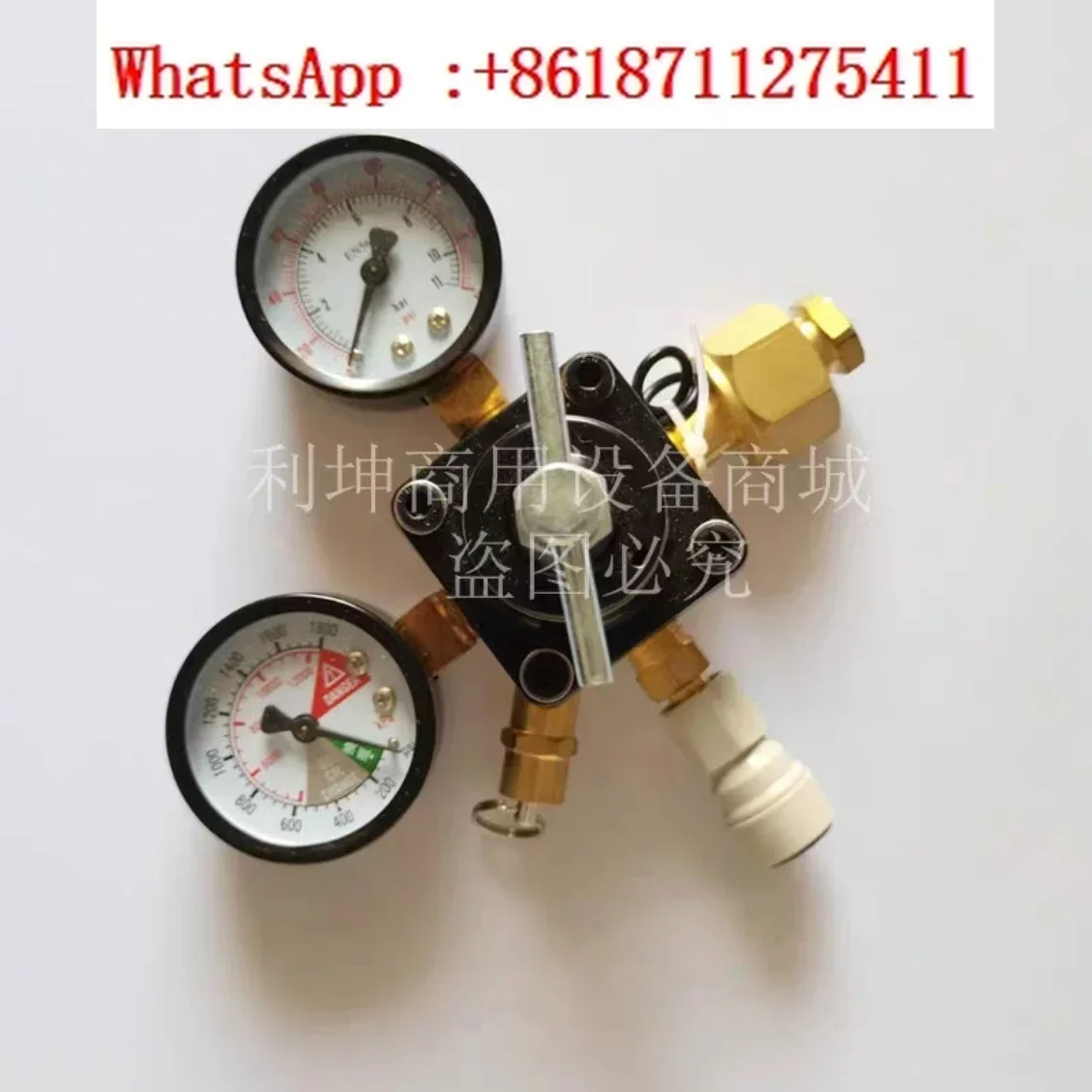 

Quick plug-in CO2 high-pressure pressure gauge for cola machine, gas cylinder pressure gauge for beverage machine accessories