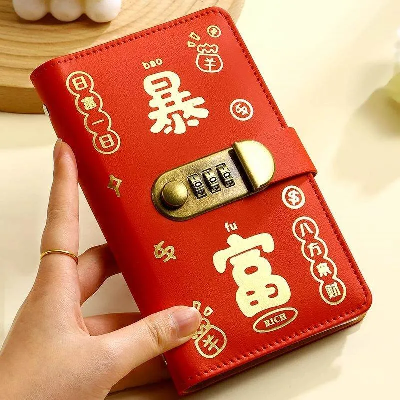 novo-modelo-2025-livro-de-poupanca-com-senha-e-bolsa-de-ombro-masculina-organizador-domestico-colecao-primavera-sem-marca