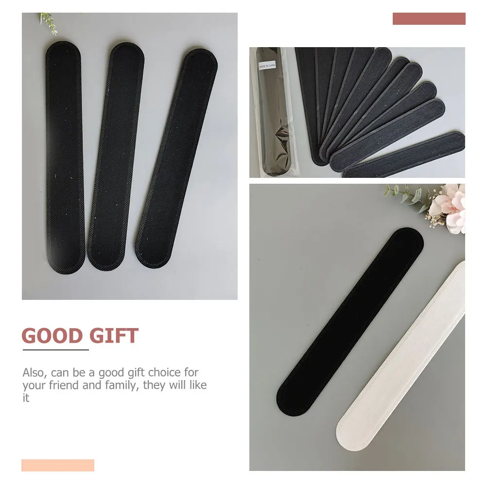 

40 Pcs Hat Cushion Women's Hats & Caps Non-woven Pad Sweatband Accessories for Absorbing Liner Fabric Disposable Man Protection