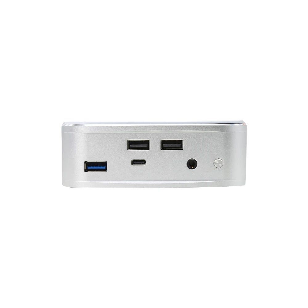 NUC Office Mini PC Core i3-6100U 16G DDR4 512G SSD Windows10 FAN MINI POCKET PC HD DP Type-C دعم شحن مثبت على الحائط