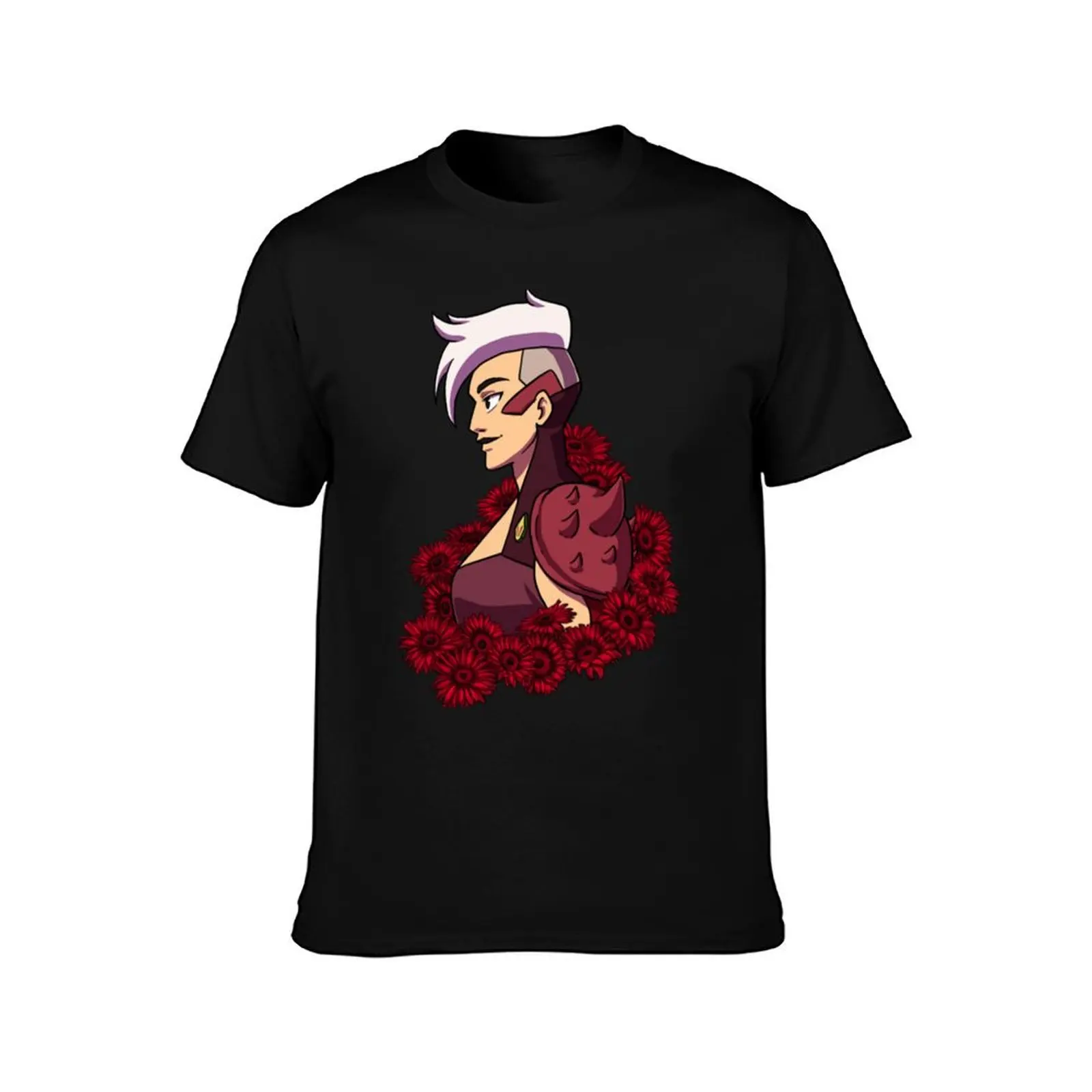 Gerbera Scorpia T-Shirt Work Daily Short Sleeve Top T-Shirt