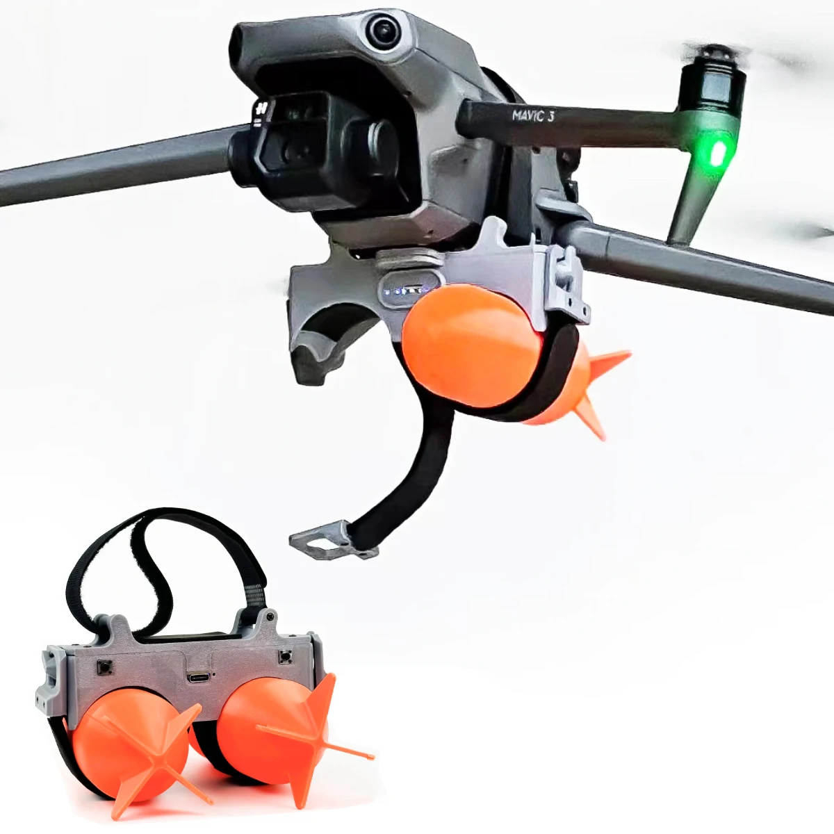 

2025 hot sale Unlimited Remote Control Distance for 3 2 & Air2 2s 3 Light Induction Rescue Delivery Double Airdr